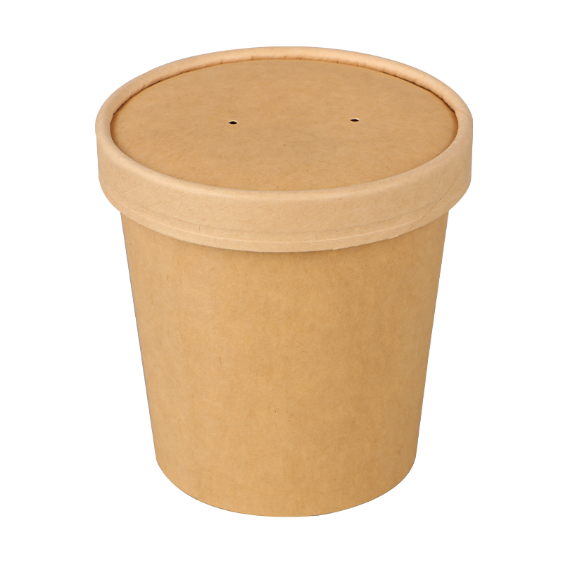 Cawan Sup kertas bergulung 12oz