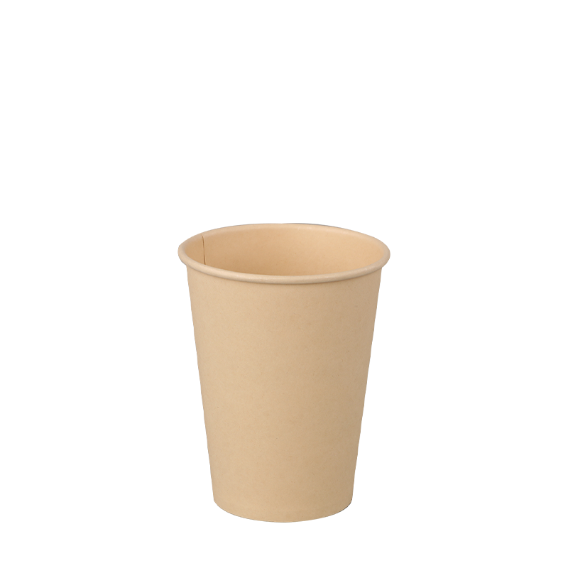 6oz Cawan Kertas Dinding Tunggal Kraft Tidak Luntur