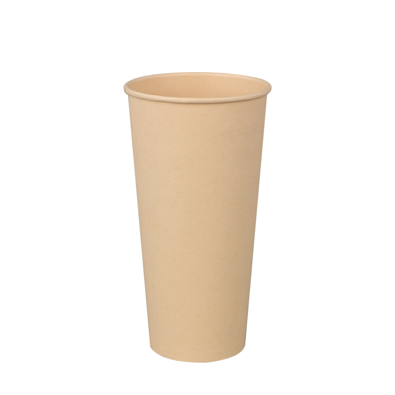 12oz PE Paper Bamboo Single Wall Cawan kertas panas