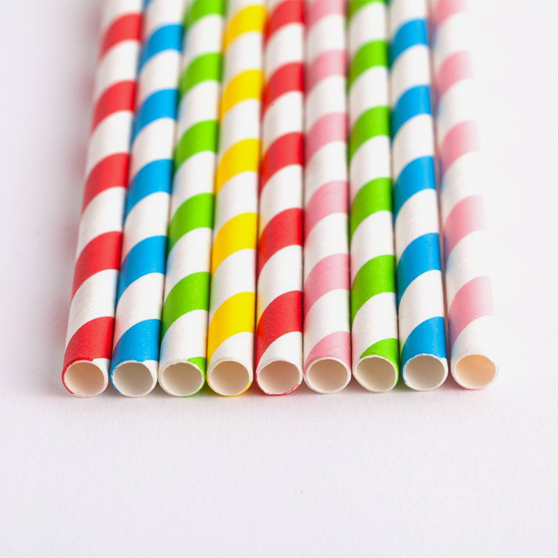 Straw Kertas Berjalur Pakai