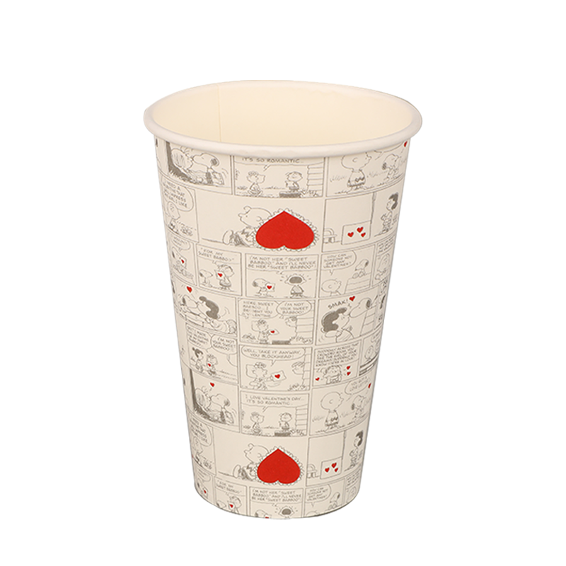 Cawan Kertas Kopi 16oz Bio-degradasi